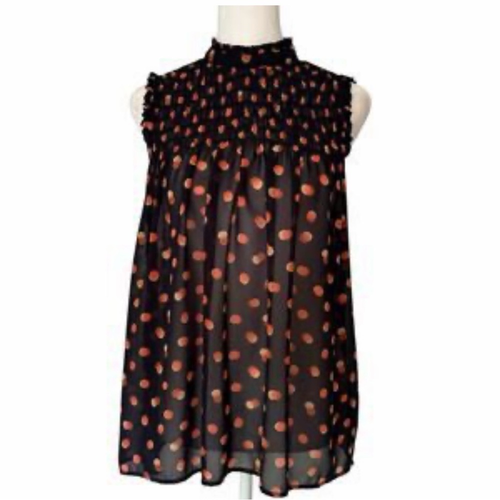 Maeve by Anthropologie Size Medium Smocked Sleeveless Top